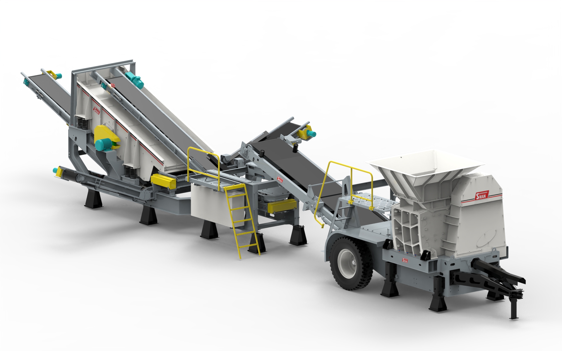 Mobile PTO Driven Jaw Crusher